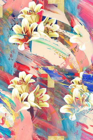 流行时尚印花花型图片