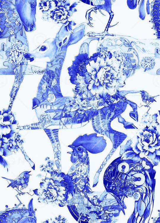 杜嘉班纳印花花型图片