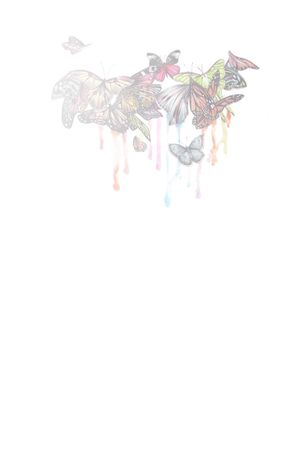 蝴蝶印花花型图片