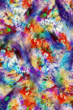 梦幻印花花型图片