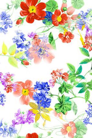 仿数码印花花型图片