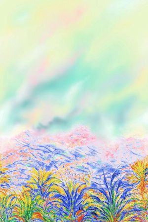 渐变印花花型图片