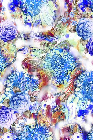 时尚印花花型图片