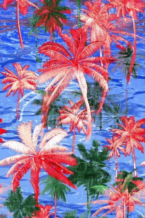 简约时尚印花花型图片