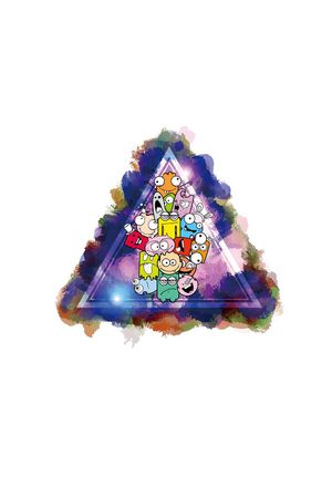 卡通印花花型图片