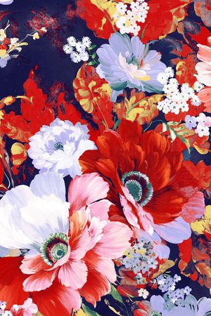 潮流印花花型图片