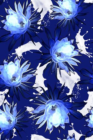 花卉印花花型图片