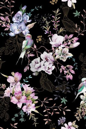 花卉印花花型图片
