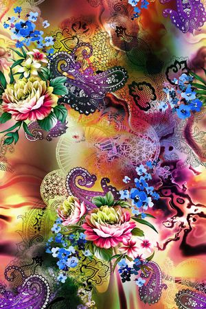 design印花花型图片