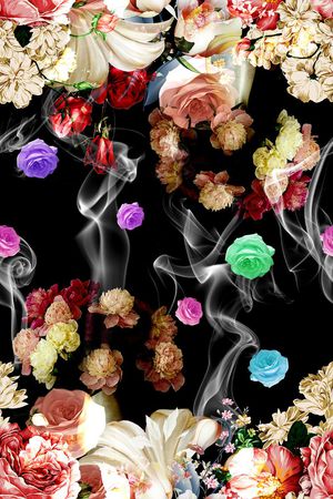 流行时尚印花花型图片