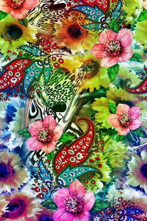 design印花花型图片