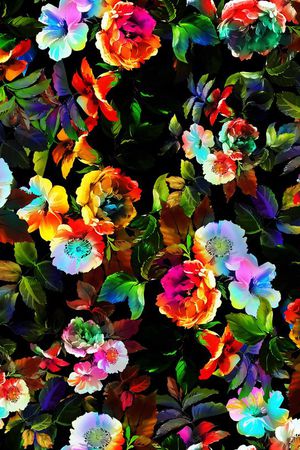 design印花花型图片
