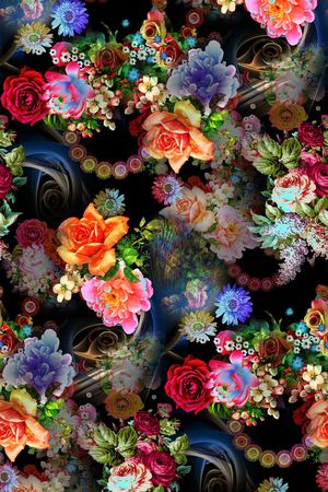 design印花花型图片