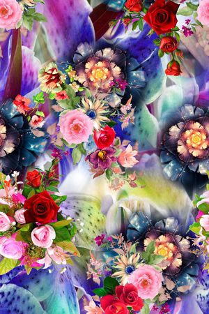 design印花花型图片