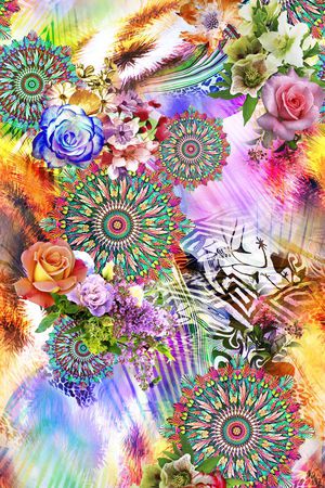 design印花花型图片
