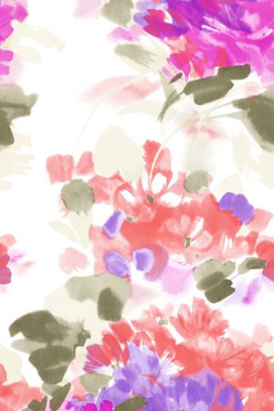 笔触印花花型图片