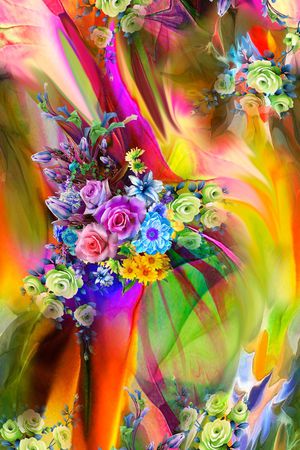 design印花花型图片