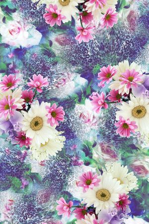 流行时尚印花花型图片