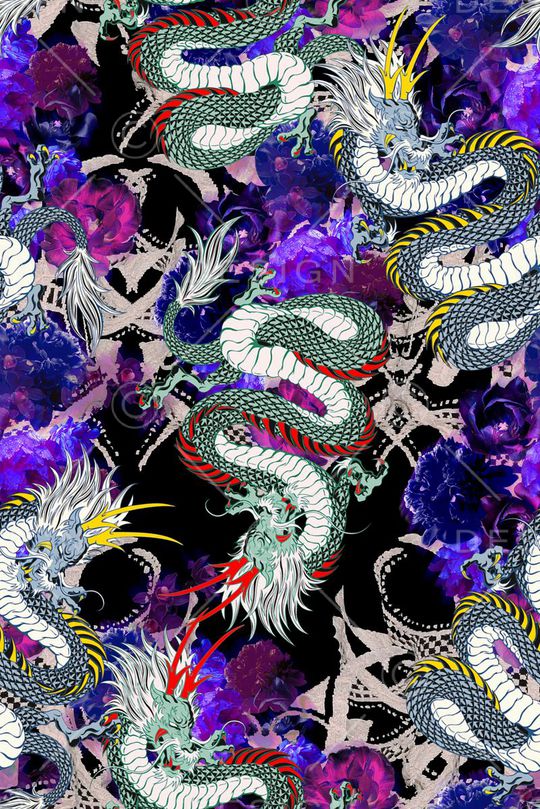 时尚印花花型图片