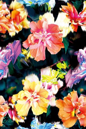 花卉印花花型图片