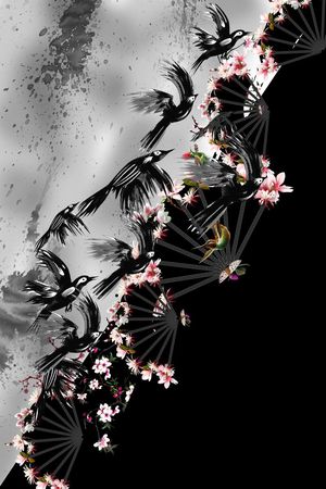 裙子印花花型图片