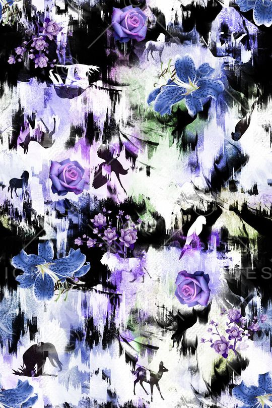 梦幻印花花型图片