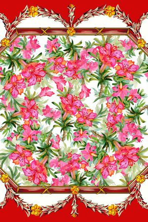 流行休闲印花花型图片