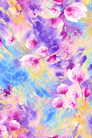 花印花花型图片