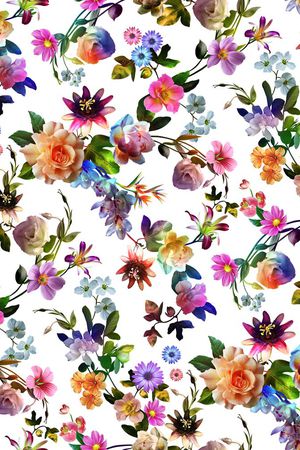 textile印花花型图片