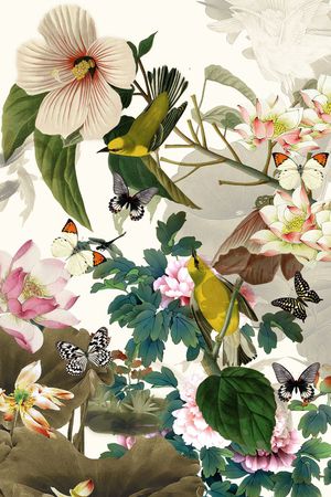 潮流时尚印花花型图片