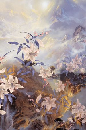 潮流时尚印花花型图片