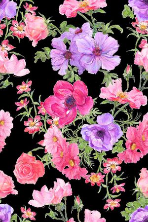花朵印花花型图片