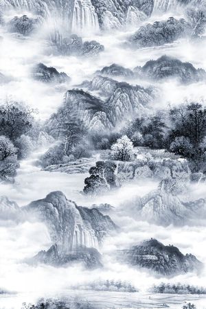 MAX-中国风印花花型图片