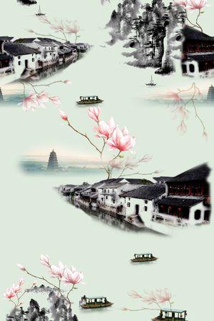 女装印花花型图片