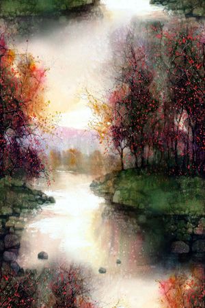 美景印花花型图片