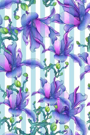 大牌印花花型图片