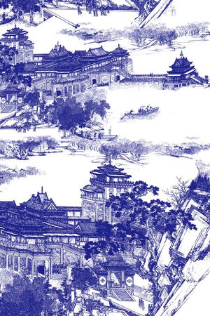 MAX-中国风印花花型图片