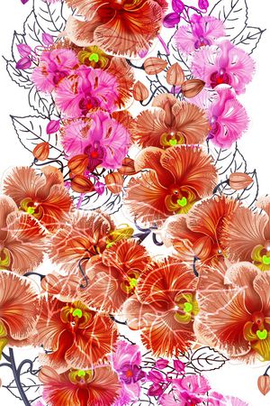 潮流印花花型图片