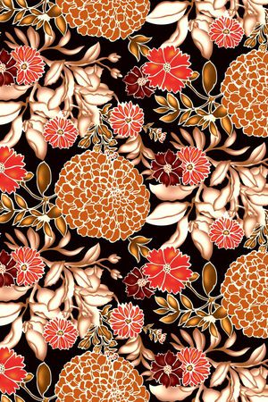 textile印花花型图片