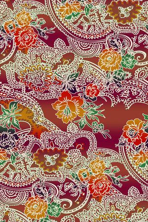 textile印花花型图片