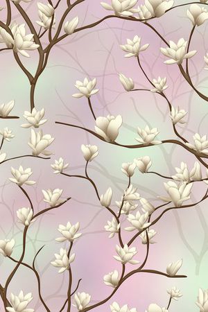 花卉印花花型图片