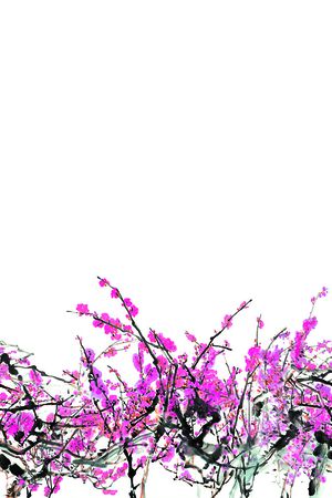 中国风印花花型图片