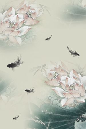 中国风印花花型图片