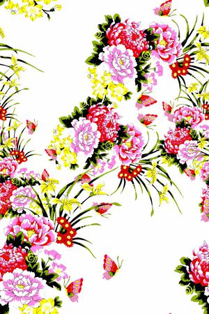 春季印花花型图片