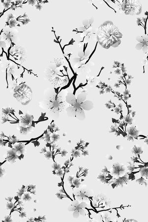工笔印花花型图片