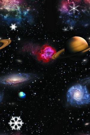 星空印花花型图片