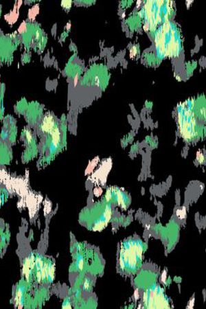 荷花印花花型图片