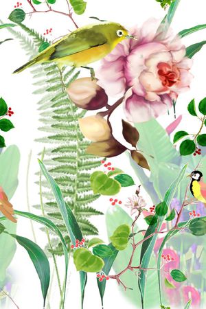 现代印花花型图片