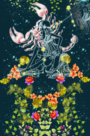 流行印花花型图片