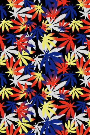 几何印花花型图片